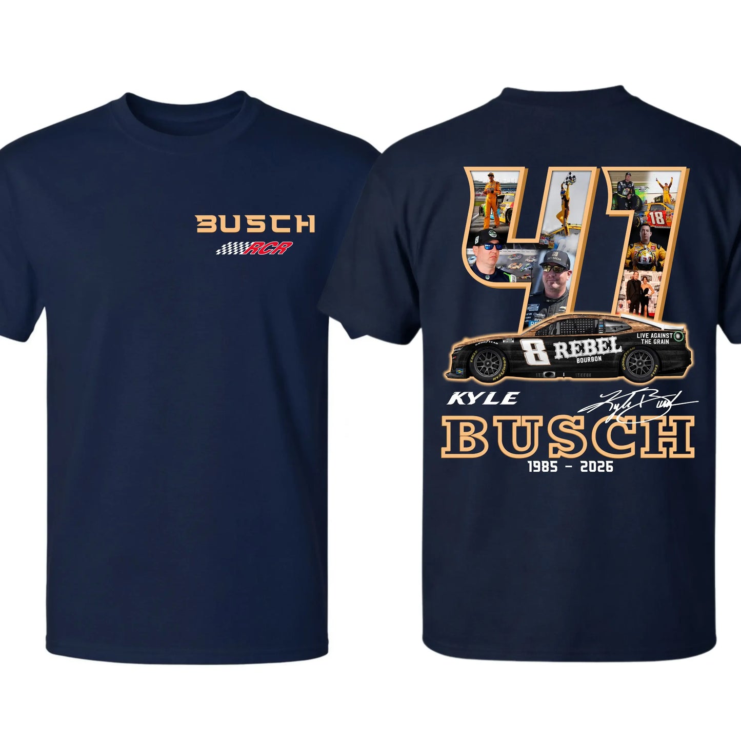 41 Ver 2 Tribute NASCAR Legend Memorial T-Shirt / Sweatshirt / Hoodie