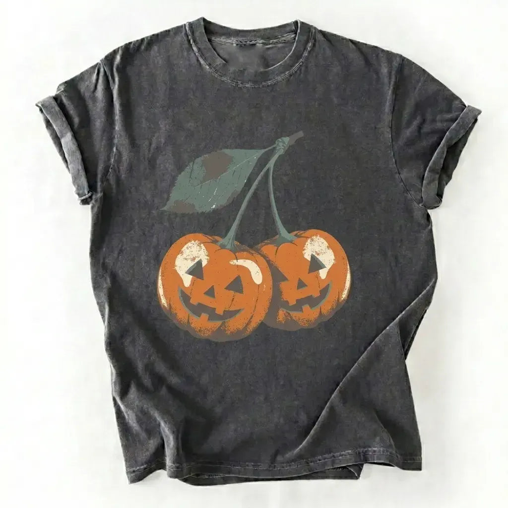 Halloween Cute Pumpkin Fall Aesthetic T-Shirt / Sweatshirt / Hoodie