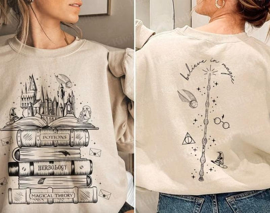 Enchanted Castle Book T-Shirt / Sweatshirt / Hoodie