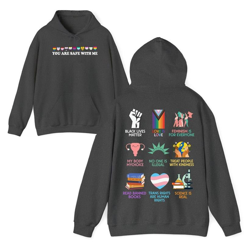 You Are Safe With Me T-Shirt / Sweatshirt / Hoodie