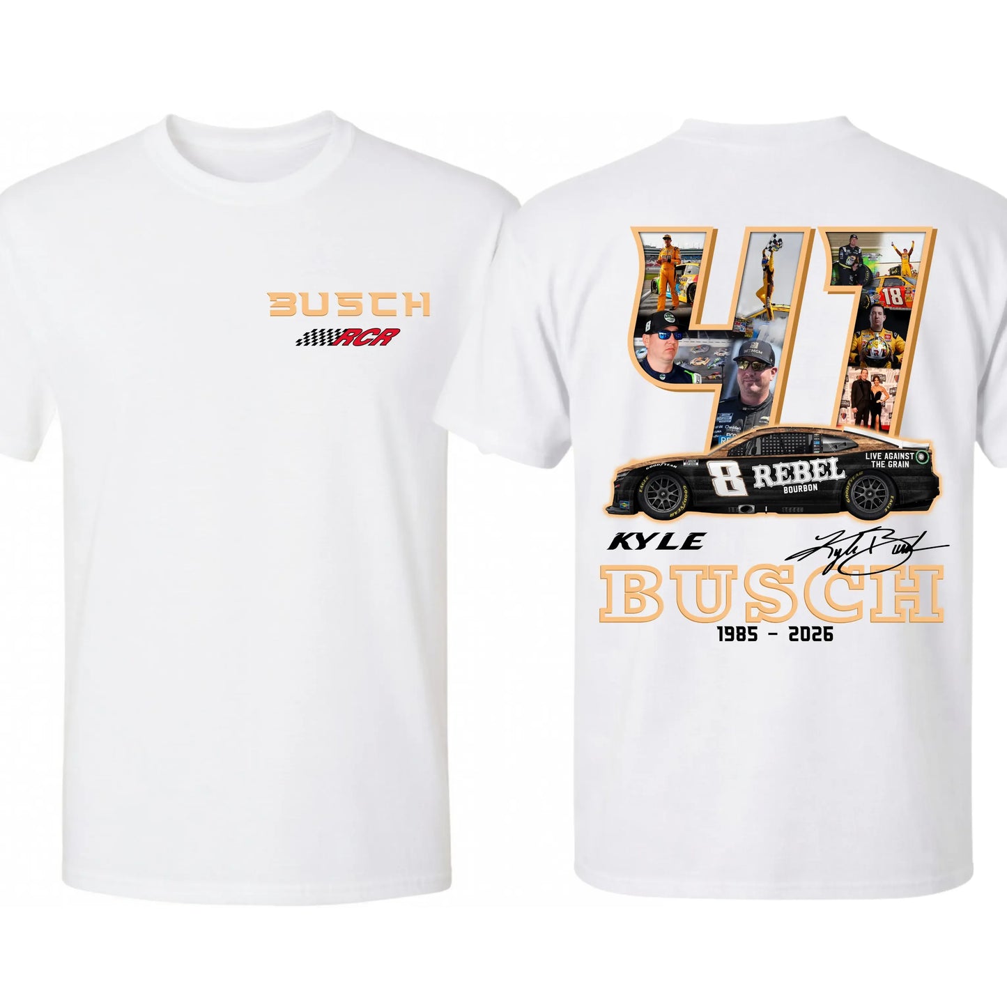 41 Ver 2 Tribute NASCAR Legend Memorial T-Shirt / Sweatshirt / Hoodie