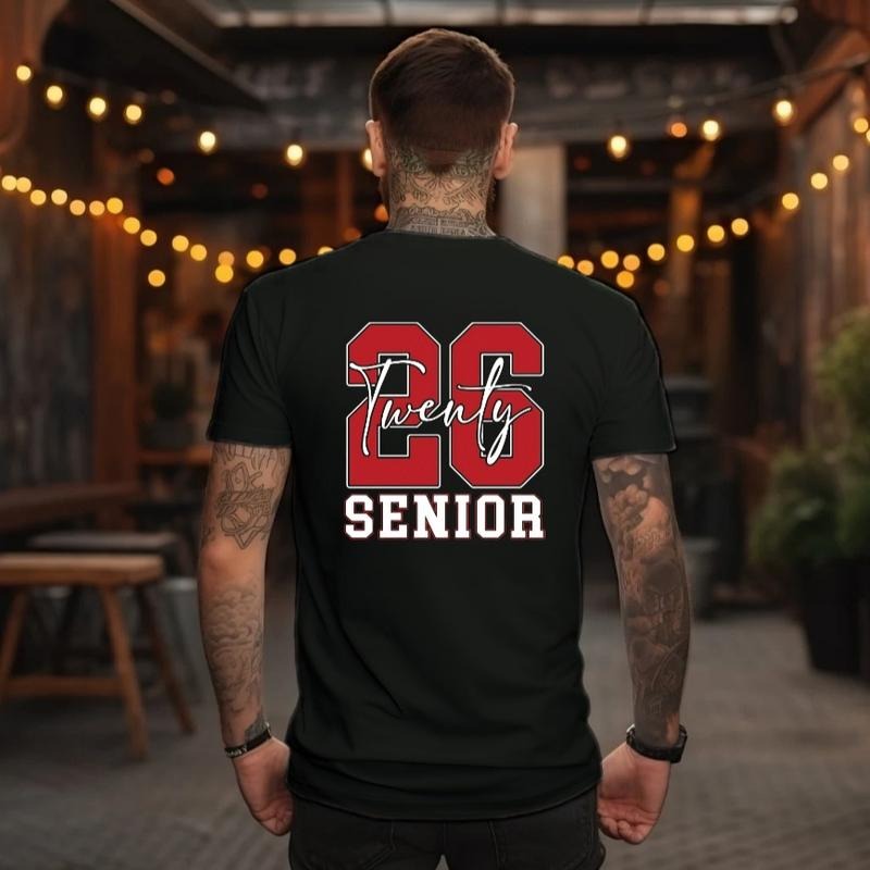 2026 Seniors with  'Twenty 26 Senior'  T-Shirt / Sweatshirt / Hoodie