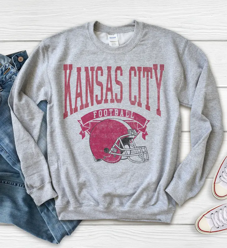 Vintage Football Hometown Pullover City Football Retro T-Shirt / Sweatshirt / Hoodie