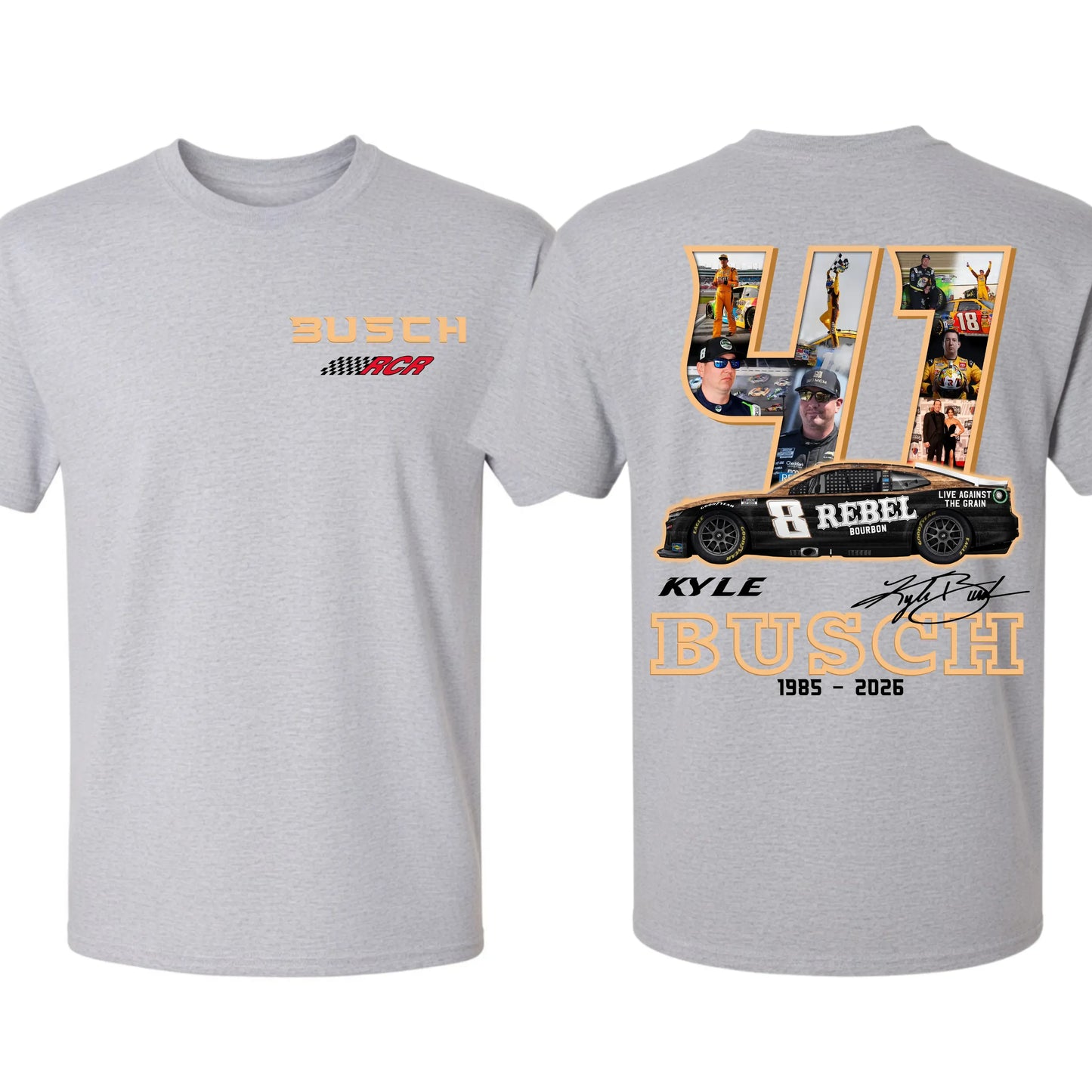 41 Ver 2 Tribute NASCAR Legend Memorial T-Shirt / Sweatshirt / Hoodie
