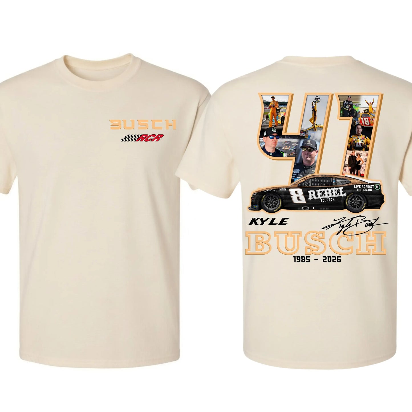 41 Ver 2 Tribute NASCAR Legend Memorial T-Shirt / Sweatshirt / Hoodie