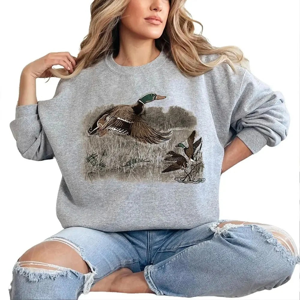 Mallard Duck Vintage National Hunting Day Retro Hunting Season T-Shirt / Sweatshirt / Hoodie