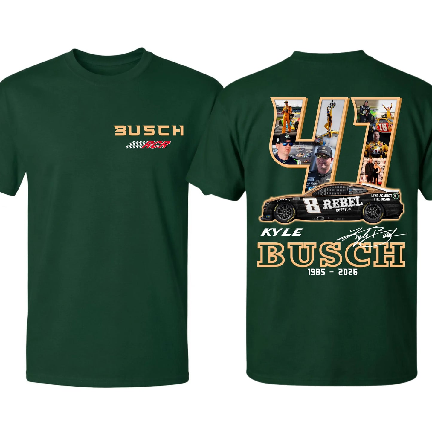 41 Ver 2 Tribute NASCAR Legend Memorial T-Shirt / Sweatshirt / Hoodie