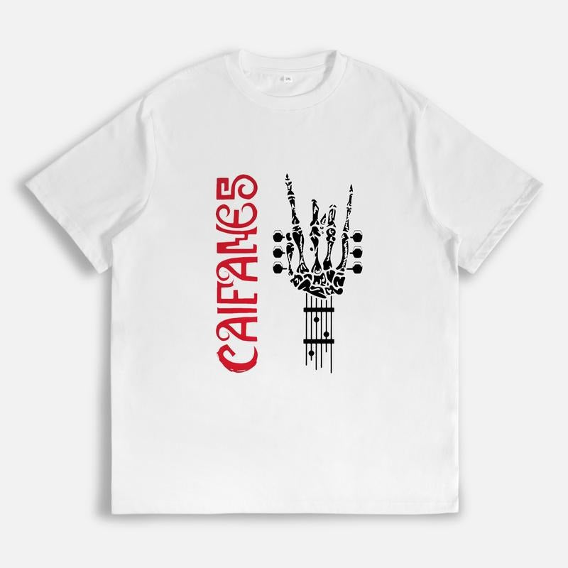 Rock The Silence Caifanes Group Skull Print Graphic T-Shirt / Sweatshirt / Hoodie