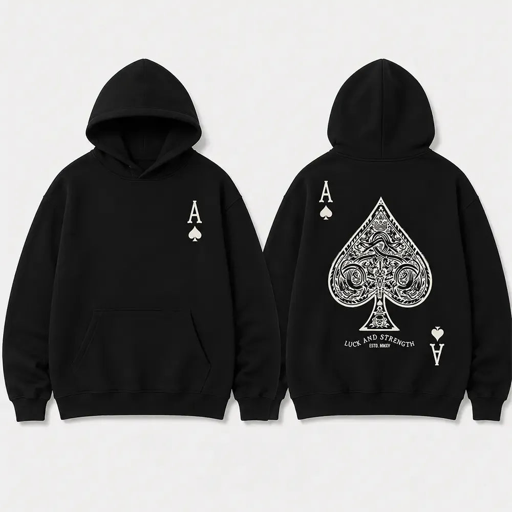Ace Of Spades Luck And Strength T-Shirt / Sweatshirt / Hoodie