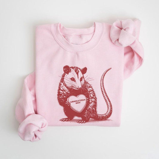 Funny Valentine Absolutely Not Opossum Meme T-Shirt / Sweatshirt / Hoodie