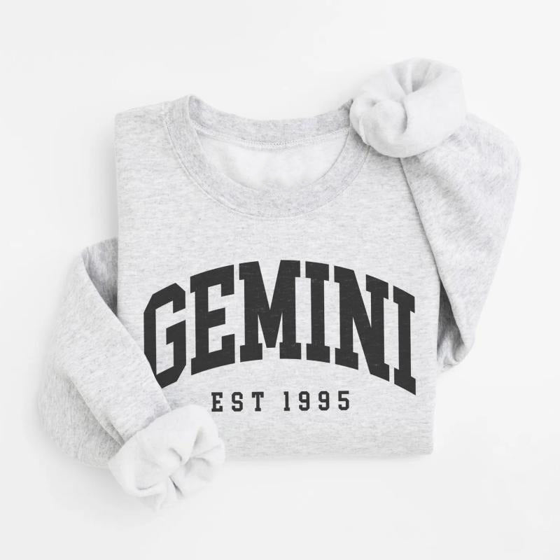 Custom Zodiac With Est Year Personalized Zodiac Energy Gift For Birthday  T-Shirt / Sweatshirt / Hoodie