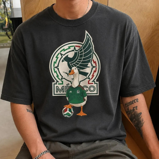 Mexico Funny Goose Cup Soccer T-Shirt / Sweatshirt / Hoodie