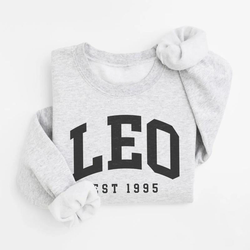 Custom Zodiac With Est Year Personalized Zodiac Energy Gift For Birthday  T-Shirt / Sweatshirt / Hoodie