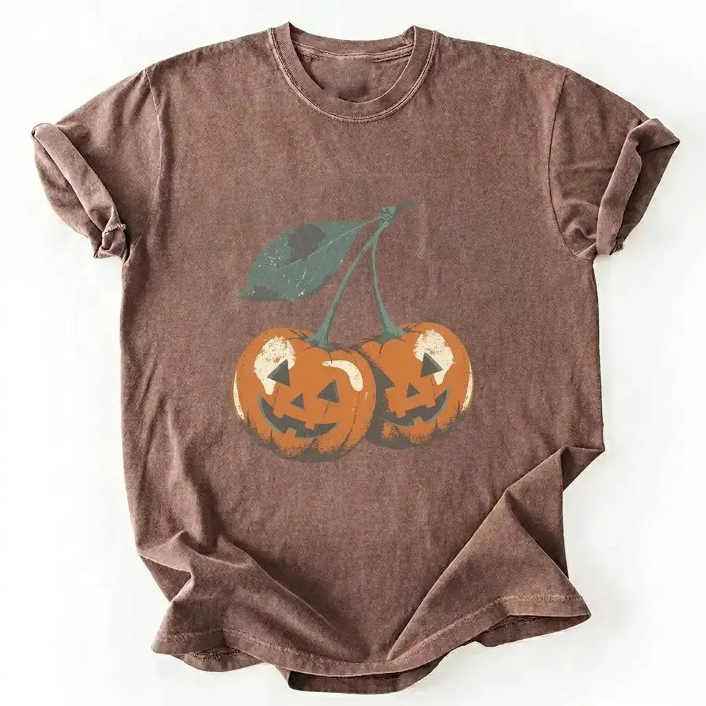 Halloween Cute Pumpkin Fall Aesthetic T-Shirt / Sweatshirt / Hoodie
