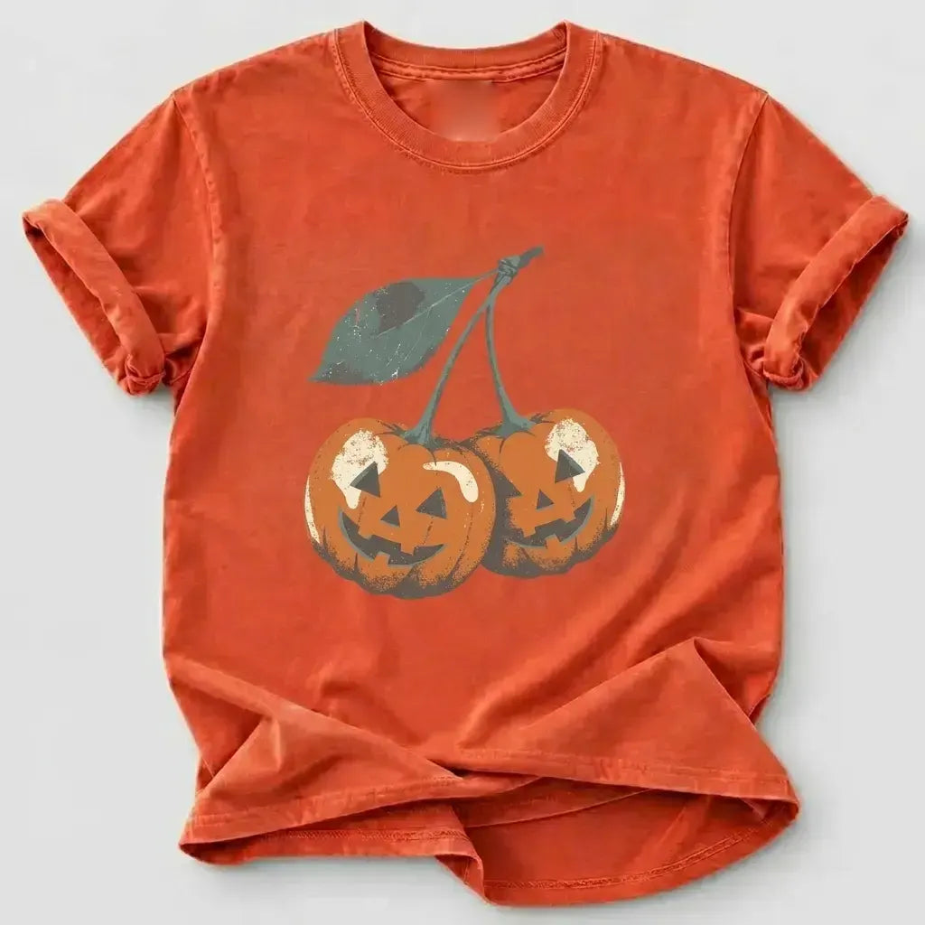 Halloween Cute Pumpkin Fall Aesthetic T-Shirt / Sweatshirt / Hoodie