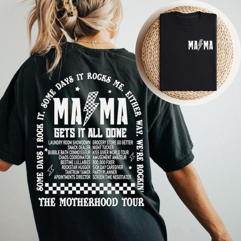 Mama Motherhood Tour Retro Rock T-Shirt / Sweatshirt / Hoodie