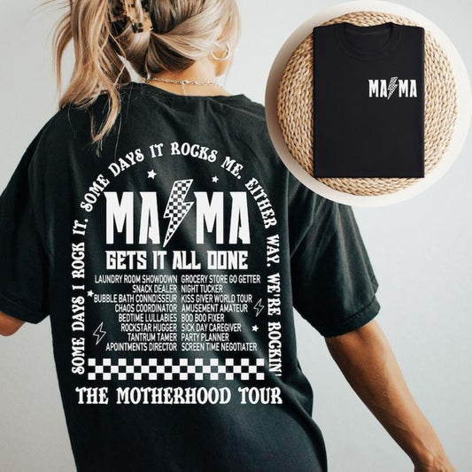 Mama Motherhood Tour Retro Rock T-Shirt / Sweatshirt / Hoodie