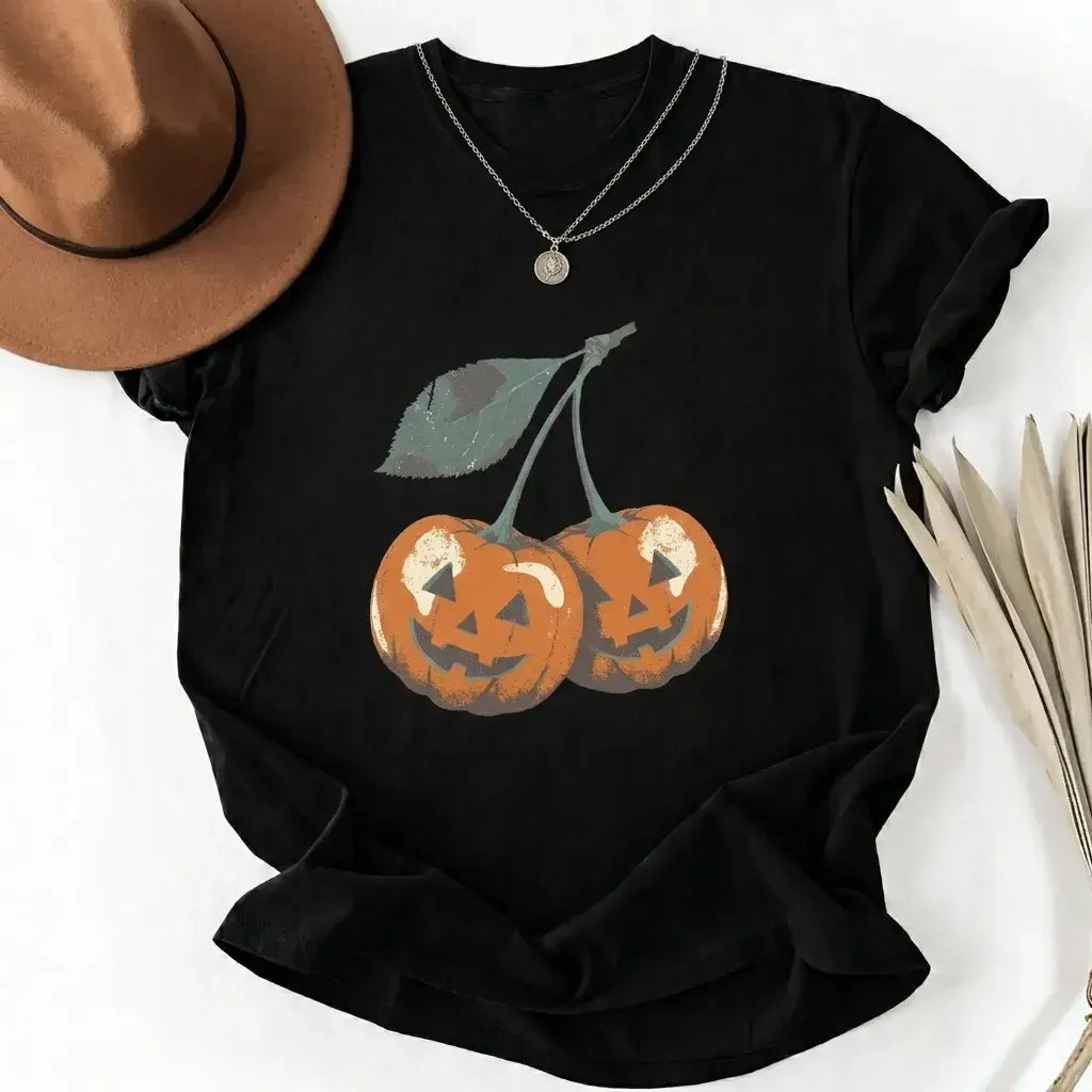 Halloween Cute Pumpkin Fall Aesthetic T-Shirt / Sweatshirt / Hoodie