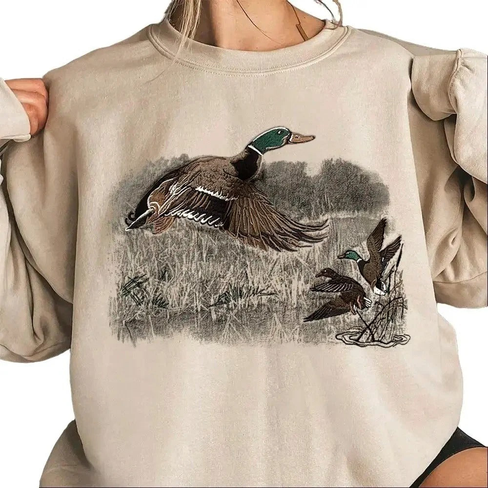 Mallard Duck Vintage National Hunting Day Retro Hunting Season T-Shirt / Sweatshirt / Hoodie