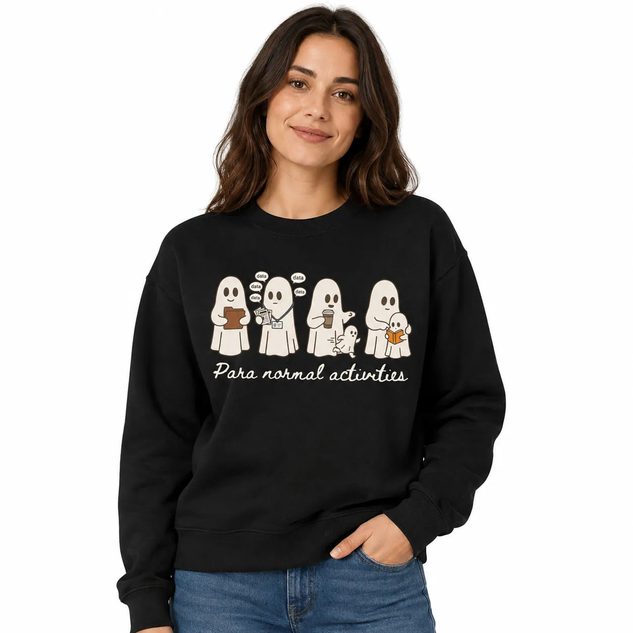 Paraprofessional Halloween Para Routine SpEd RBT Teacher Aide Paraeducator Fall Autumn Gift T-Shirt / Sweatshirt / Hoodie