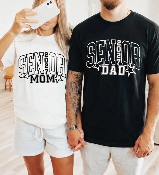 Senior Mom Dad Class of 2027 T-Shirt / Sweatshirt / Hoodie