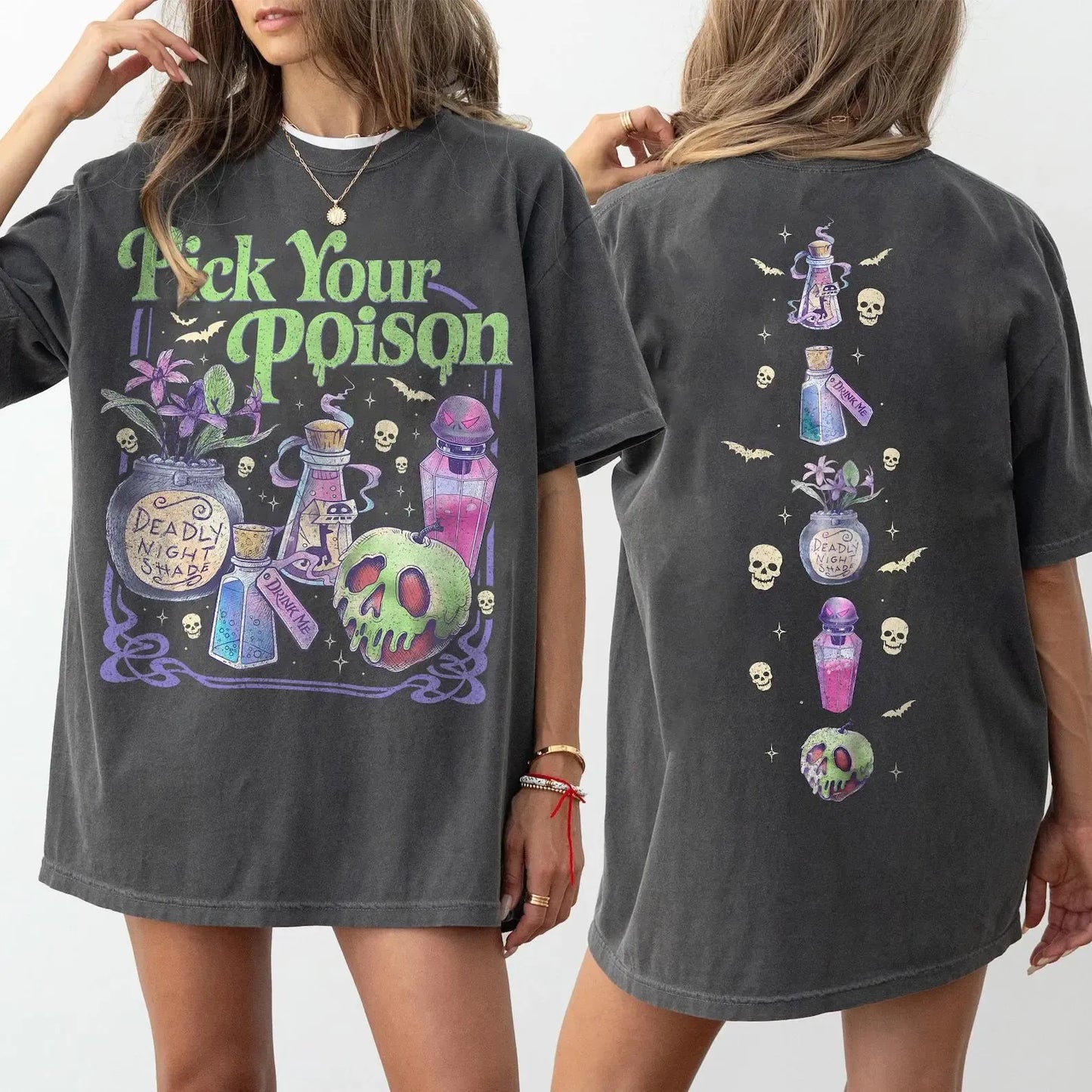 Pick Your Poison Vintage Halloween T-Shirt / Sweatshirt / Hoodie