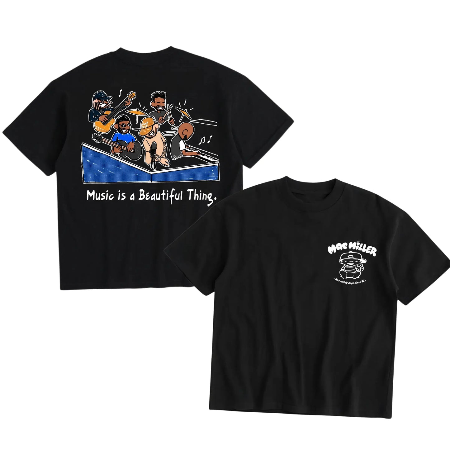 Music Is A Beautiful Thing Mac Miller Tiny Desk T-Shirt / Sweatshirt / Hoodie