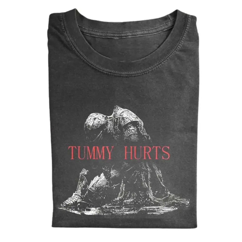The Retro Tummy Hurts Gamer Graphic T-Shirt / Sweatshirt / Hoodie