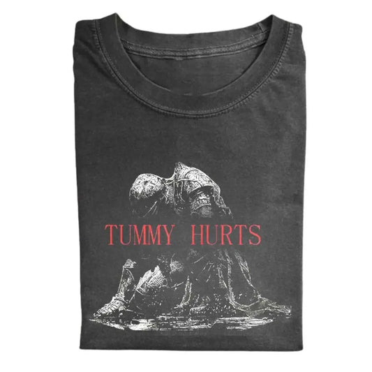 The Retro Tummy Hurts Gamer Graphic T-Shirt / Sweatshirt / Hoodie
