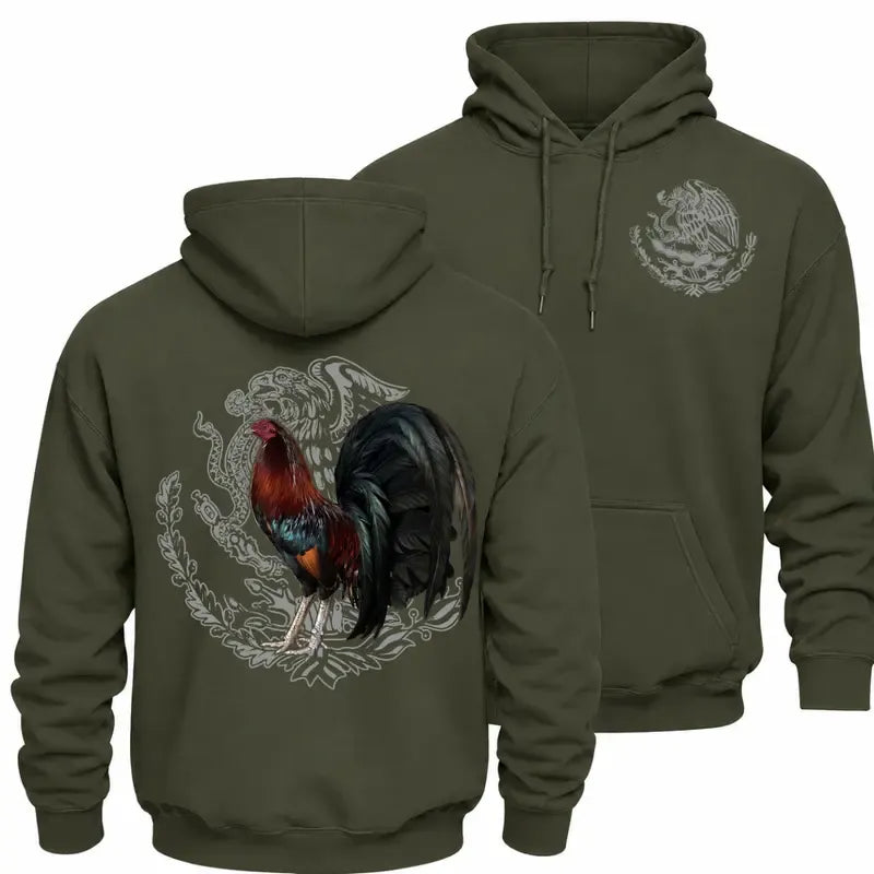 Mexico Gamefowl Mexican Rooster Graphic Gallero Game Farm Gallo Fino Gift T-Shirt / Sweatshirt / Hoodie