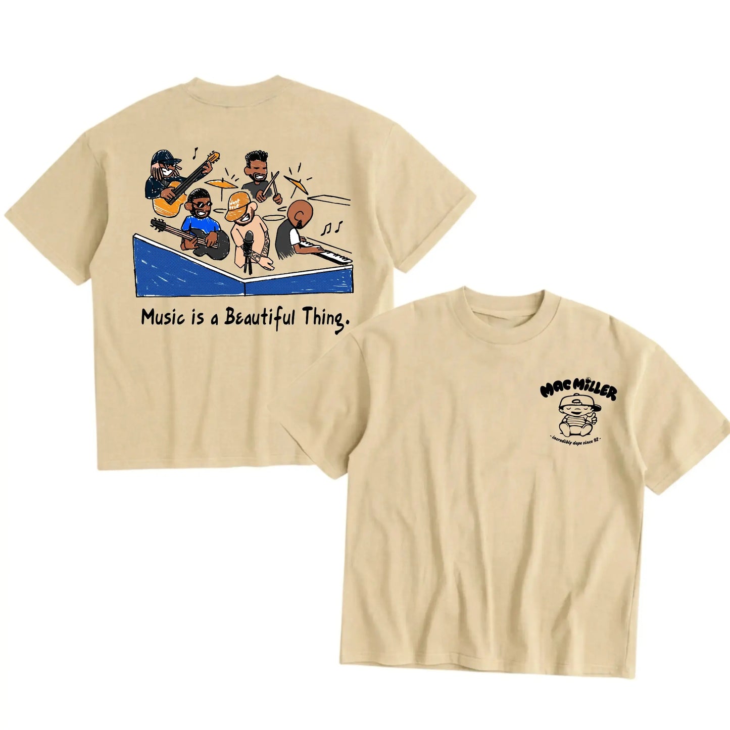 Music Is A Beautiful Thing Mac Miller Tiny Desk T-Shirt / Sweatshirt / Hoodie