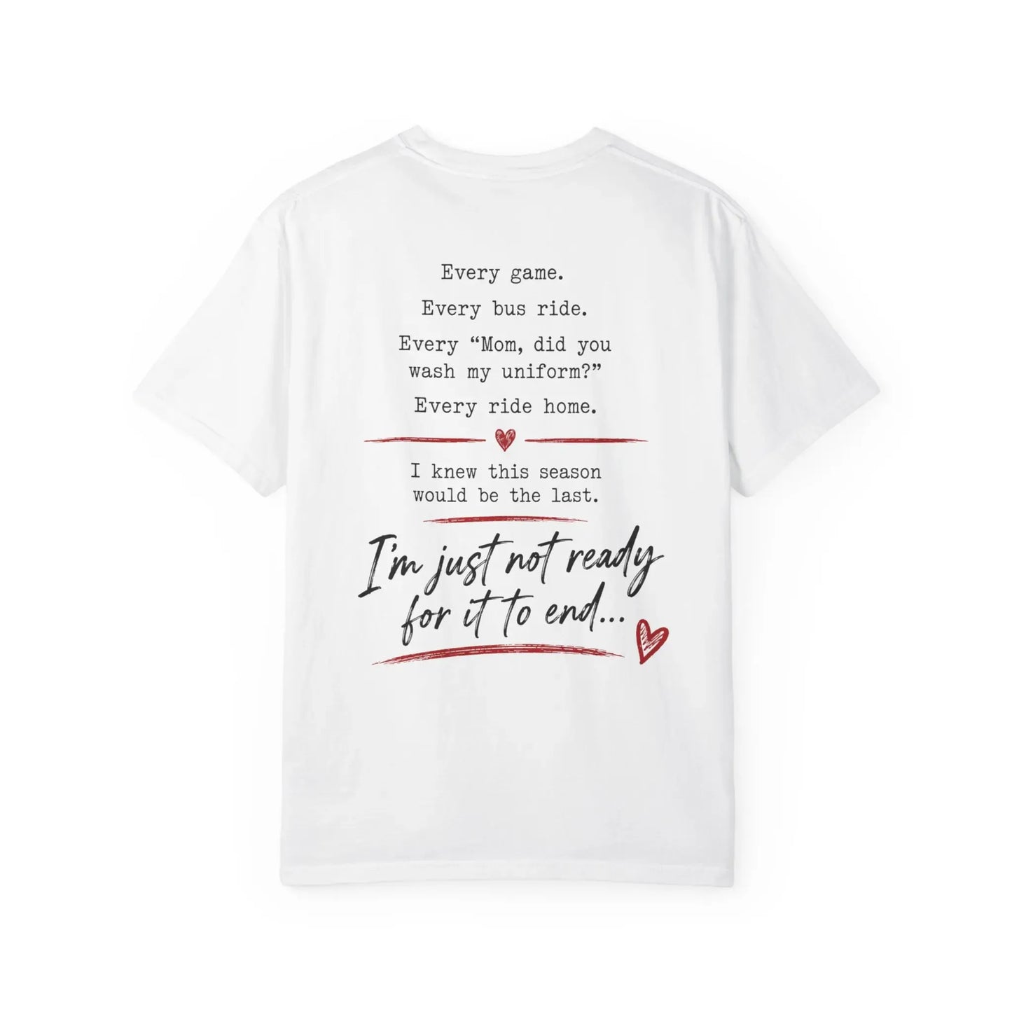 Senior Mom Final Season Football Graduation Gift T-Shirt / Sweatshirt / Hoodie