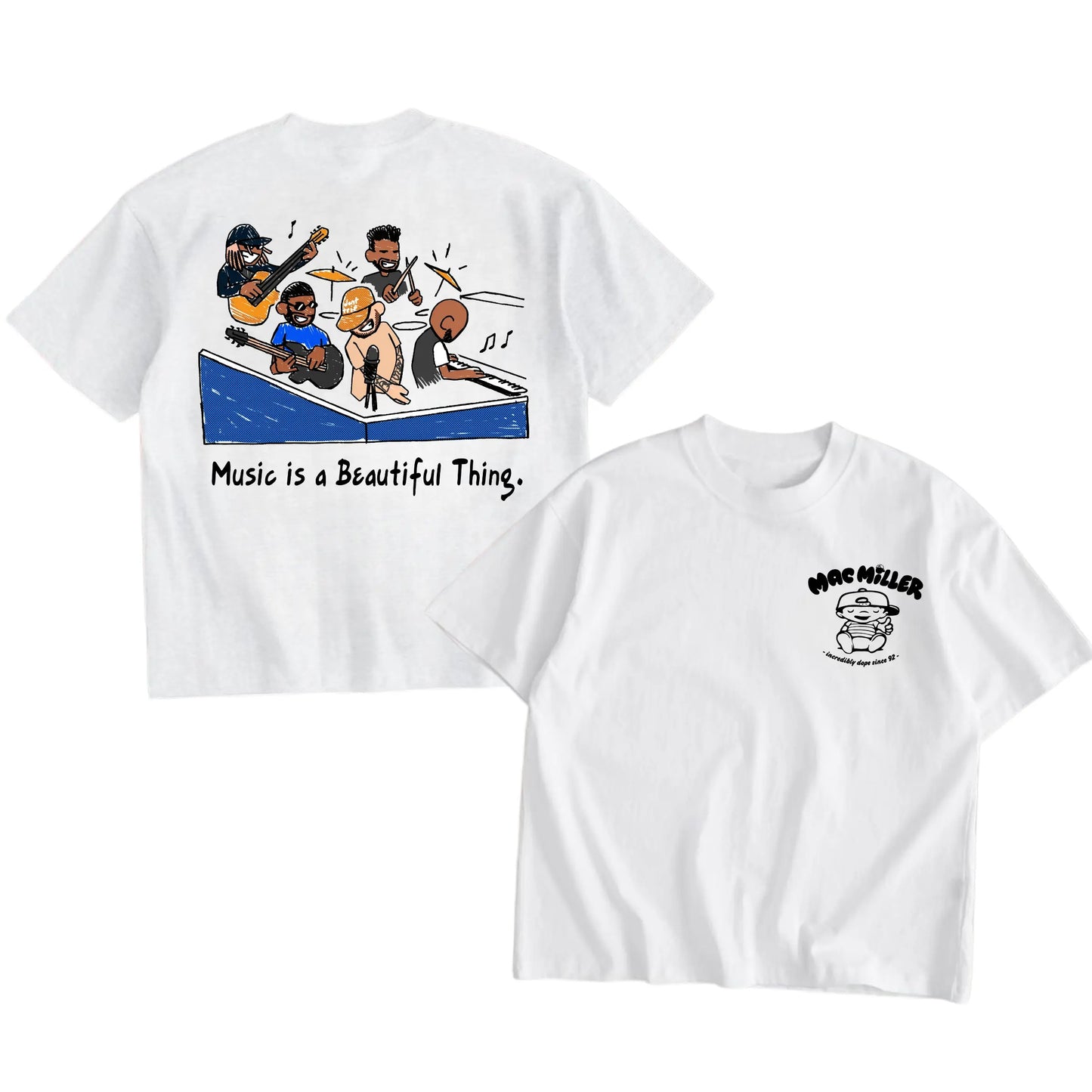 Music Is A Beautiful Thing Mac Miller Tiny Desk T-Shirt / Sweatshirt / Hoodie