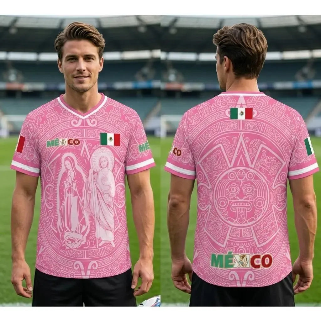 Mexico Virgencita & San Juditas Soccer Jersey