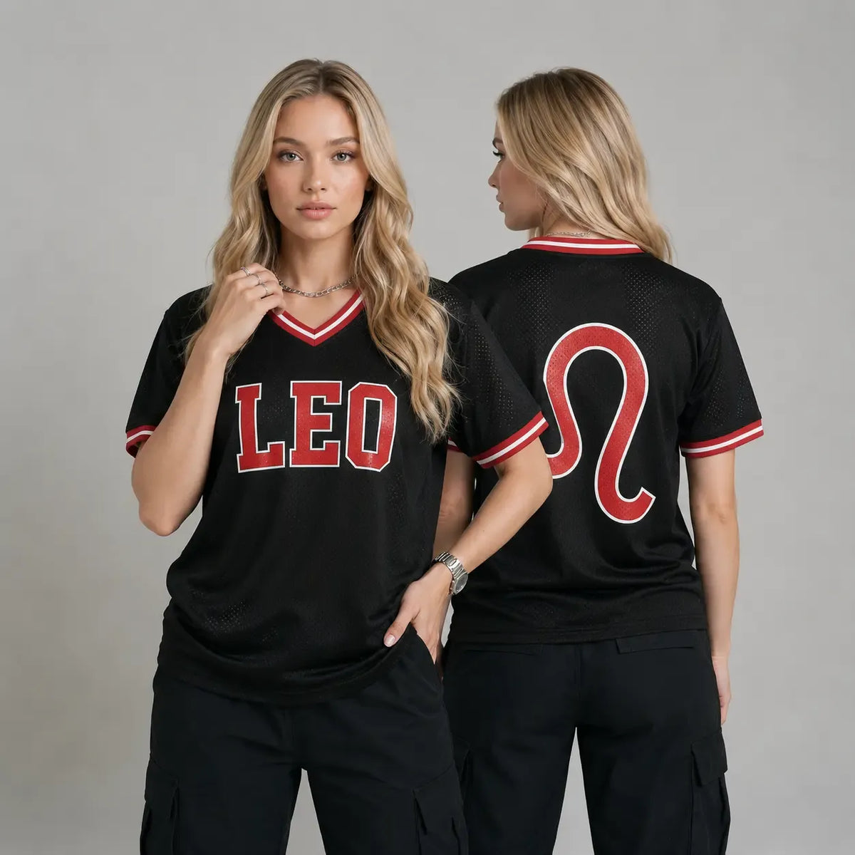 Astrology Front & Back Summer Design Breathable Athletic Jersey