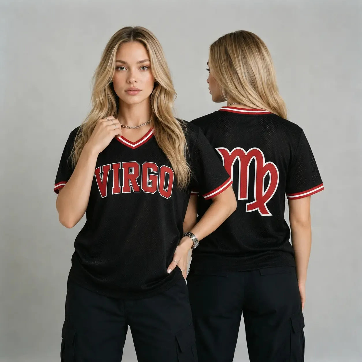 Astrology Front & Back Summer Design Breathable Athletic Jersey