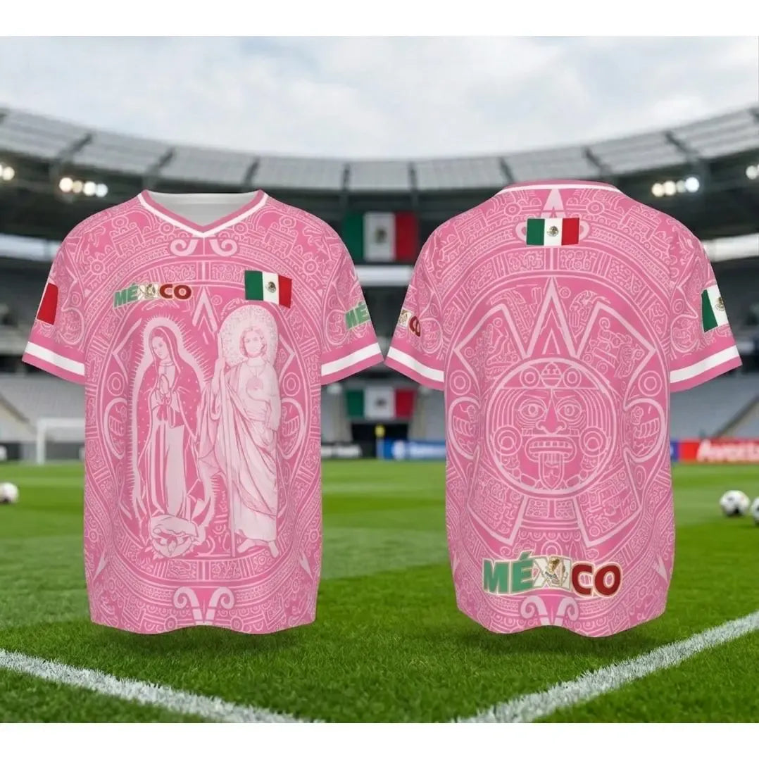 Mexico Virgencita & San Juditas Soccer Jersey
