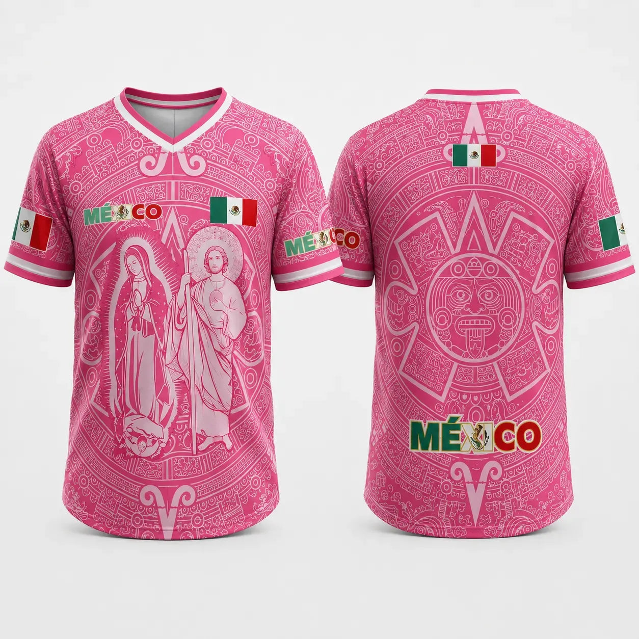 Mexico Virgencita & San Juditas Soccer Jersey