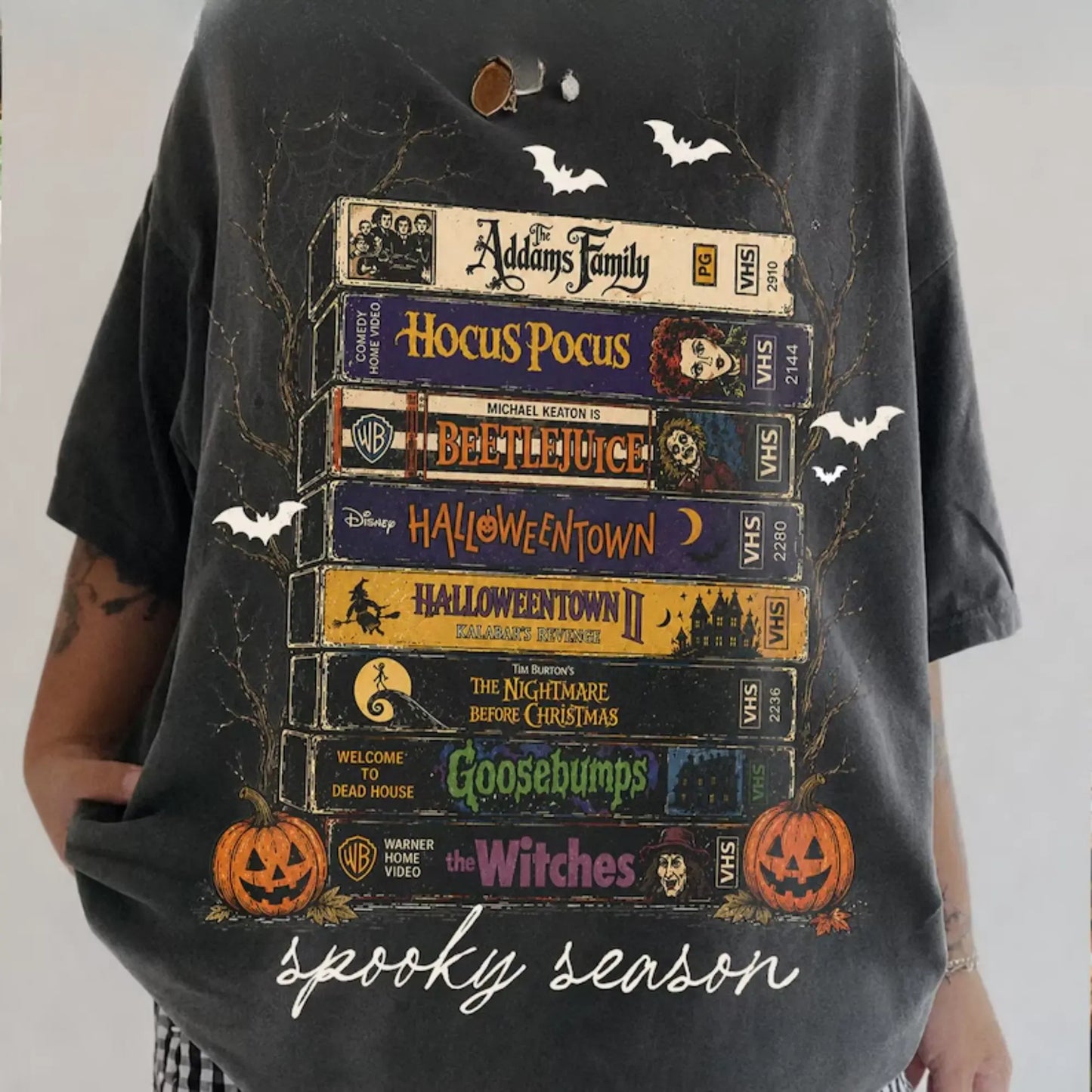 Vintage Halloween Movie Retro Spooky Season T-Shirt / Sweatshirt / Hoodie