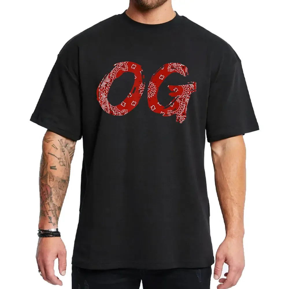 OG Paisley Bandana Urban Streetwear Vintage Graphic T-Shirt / Sweatshirt / Hoodie