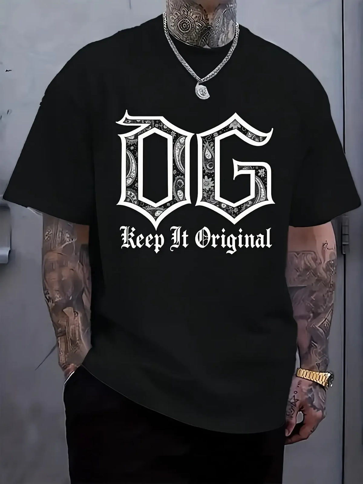 OG Keep It Original Gothic Paisley Graphic T-Shirt / Sweatshirt / Hoodie