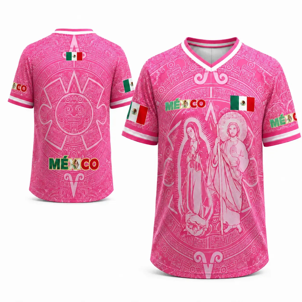 Mexico Virgencita & San Juditas Soccer Jersey