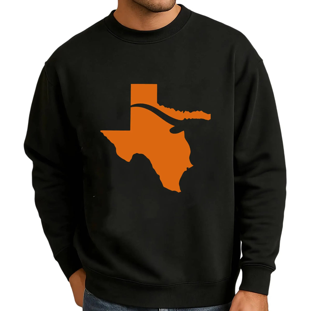 Texas State Map Graphic Casual Streetwear Gifts For Texas Lovers