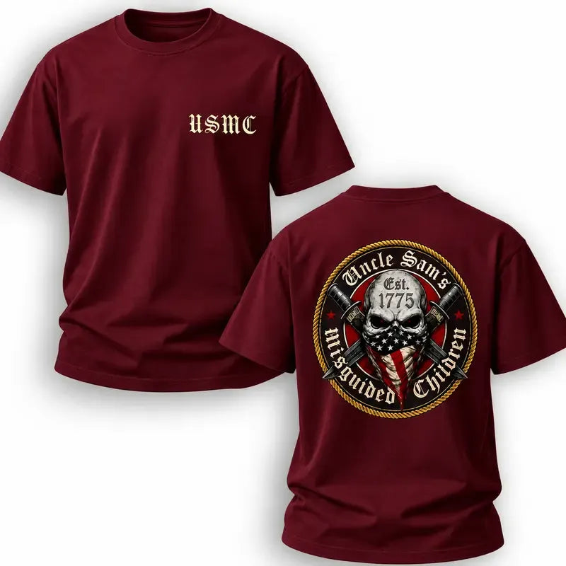 Uncle Sam's Misguided Children Tactical 1775 Skull Flag T-Shirt / Sweatshirt / Hoodie