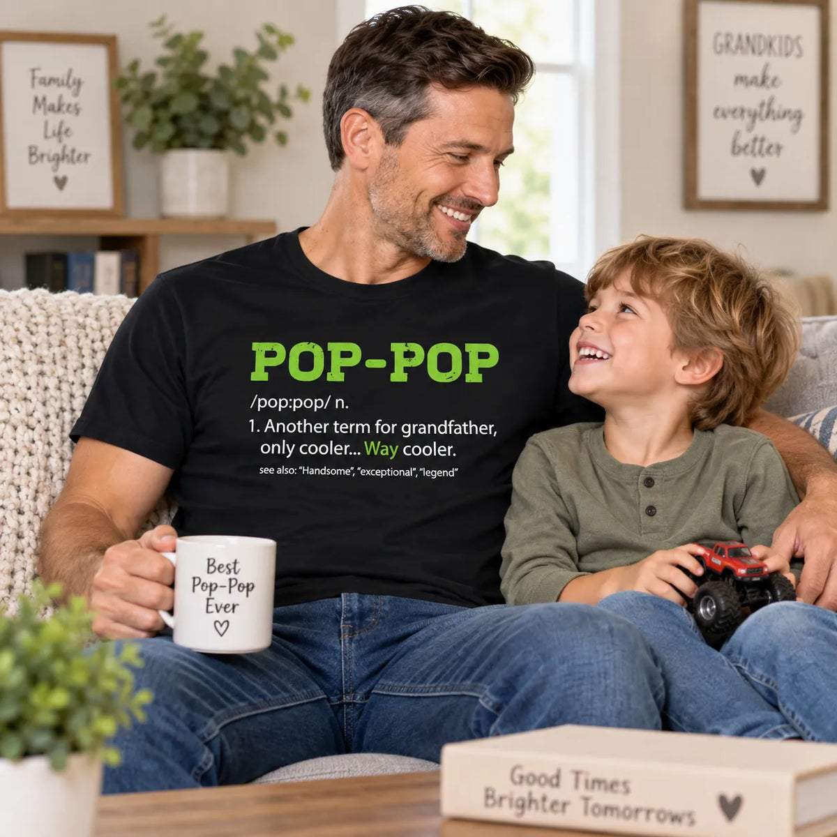 Pop-Pop Definition Cool Grandpa Dad Gift T-Shirt / Sweatshirt / Hoodie