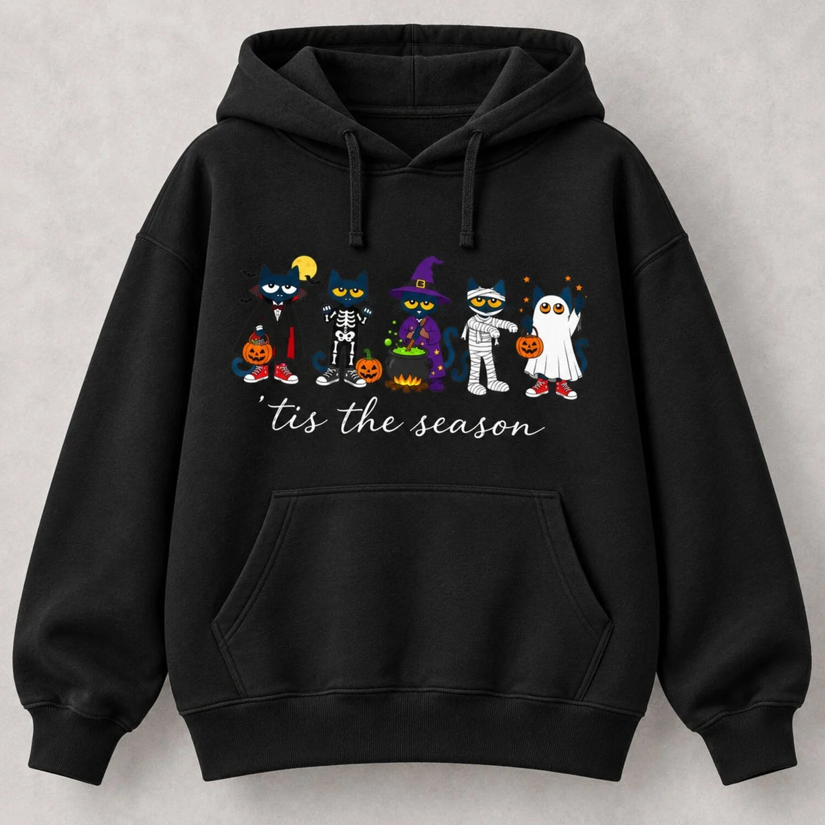 Cat Halloween Teacher Cute Gift T-Shirt / Sweatshirt / Hoodie