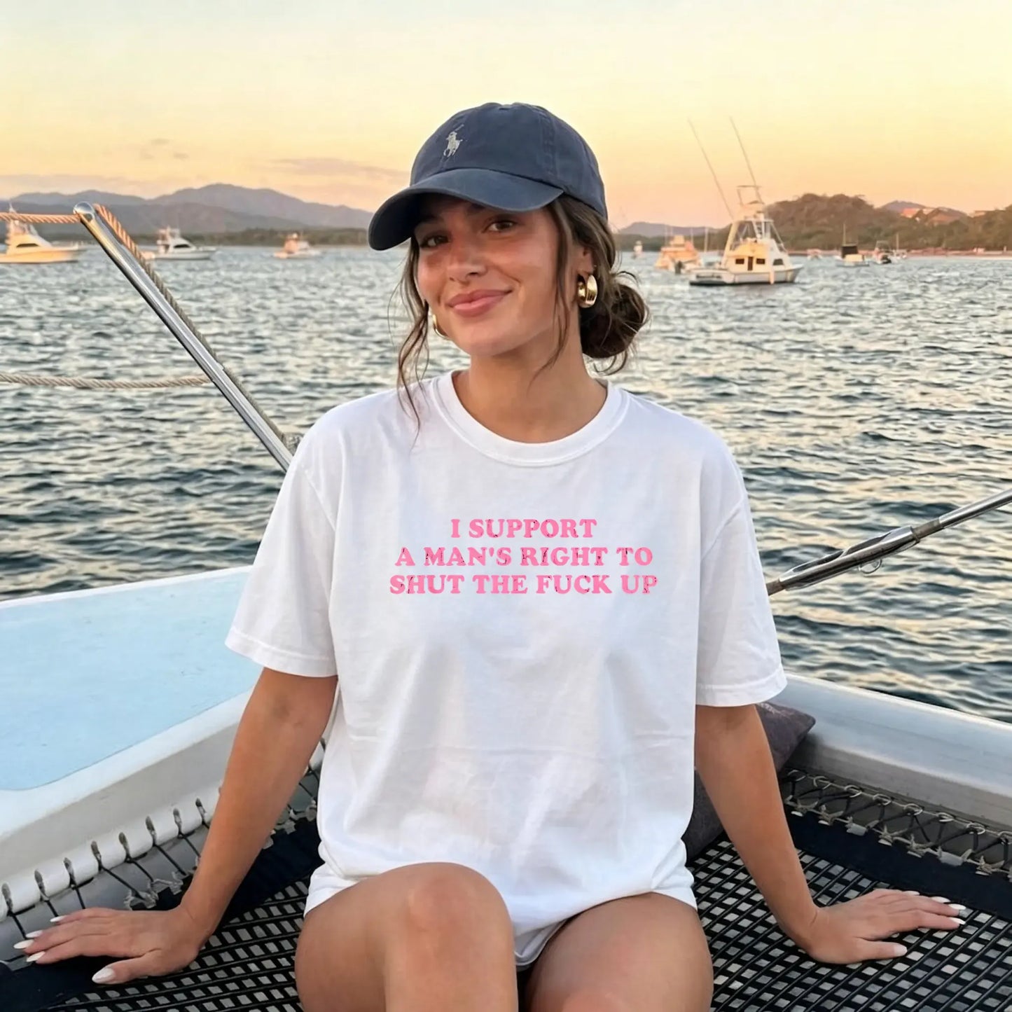 I Support A Man's Right To Shut The F*ck Up T-Shirt / Sweatshirt / Hoodie