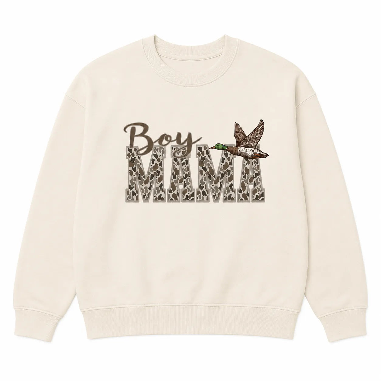 Camo Boy Mama Duck Hunting T-Shirt / Sweatshirt / Hoodie