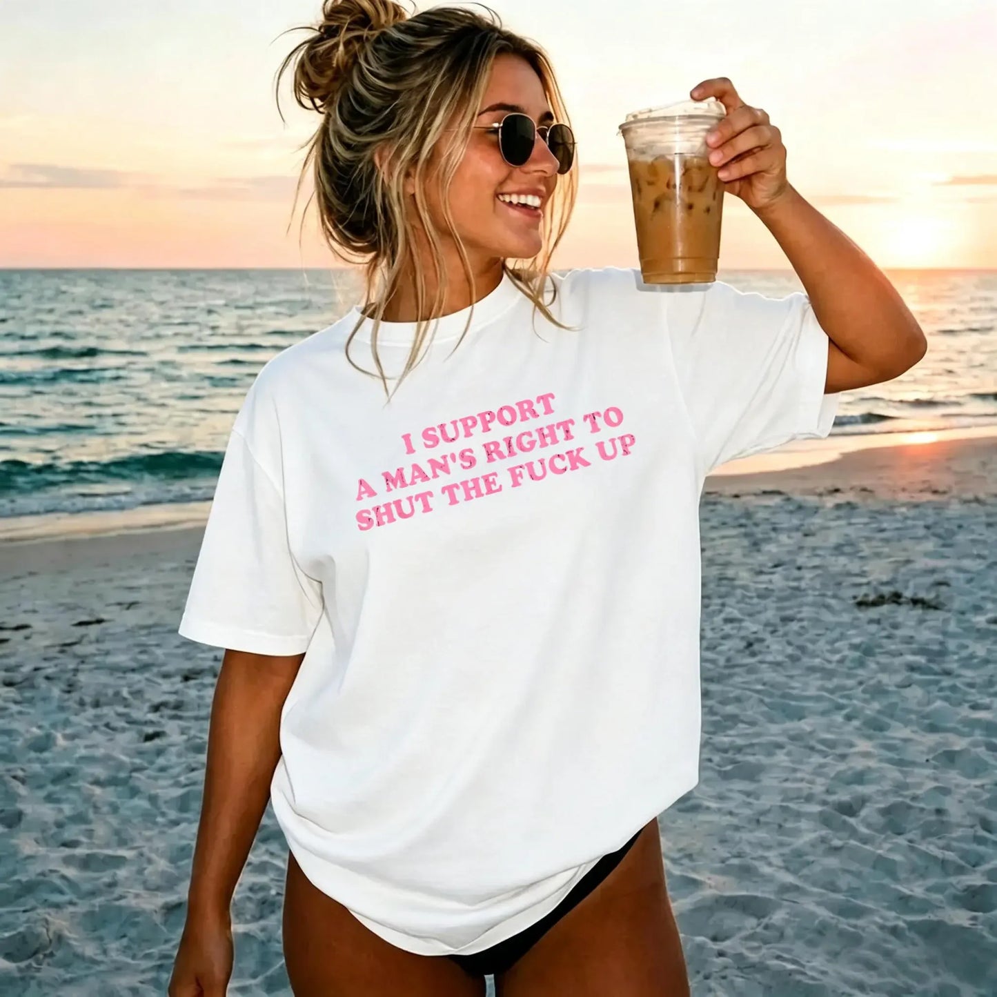 I Support A Man's Right To Shut The F*ck Up T-Shirt / Sweatshirt / Hoodie