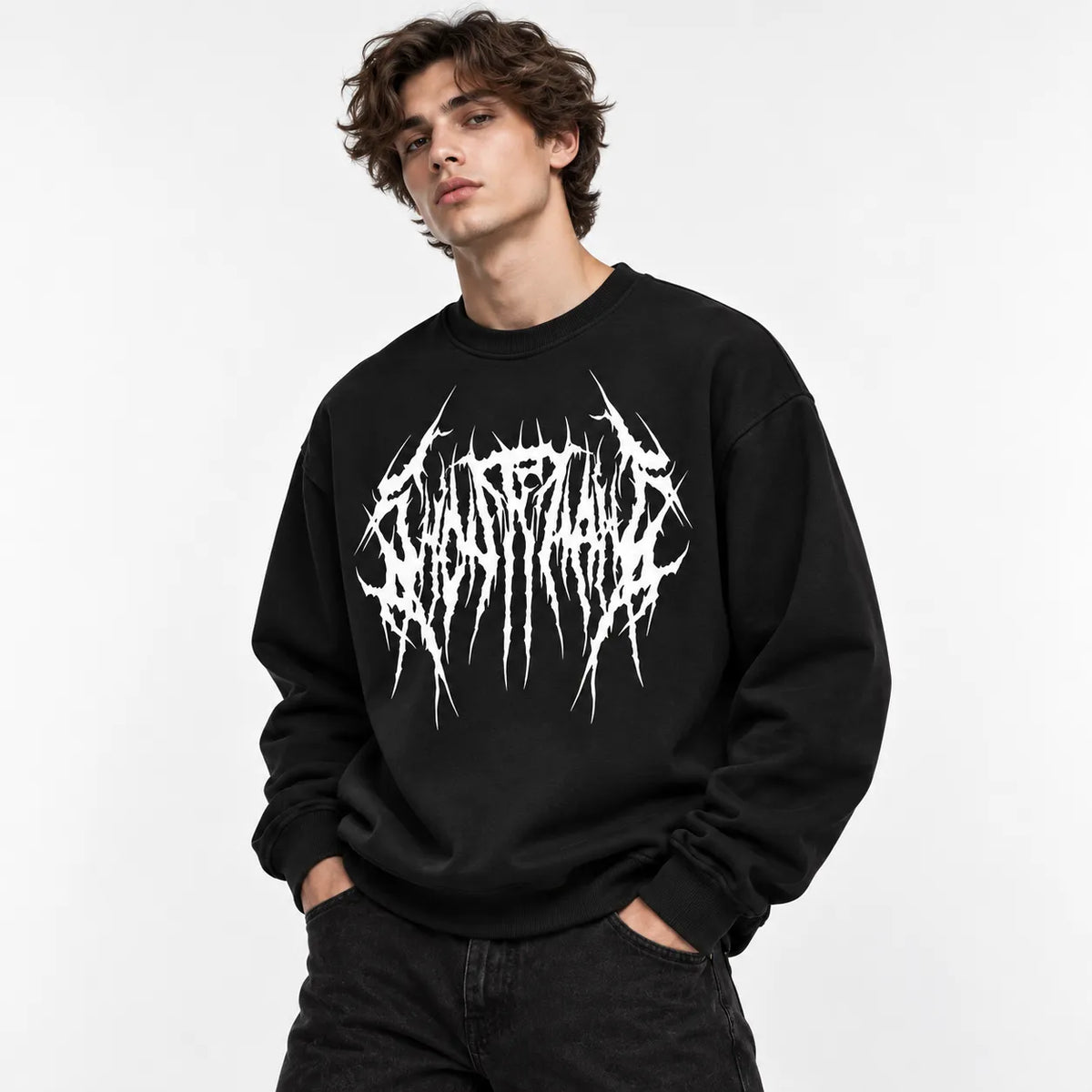 Spooky Clown Ghost Halloween Gothic Streetwear Vintage Graphic T-Shirt / Sweatshirt / Hoodie